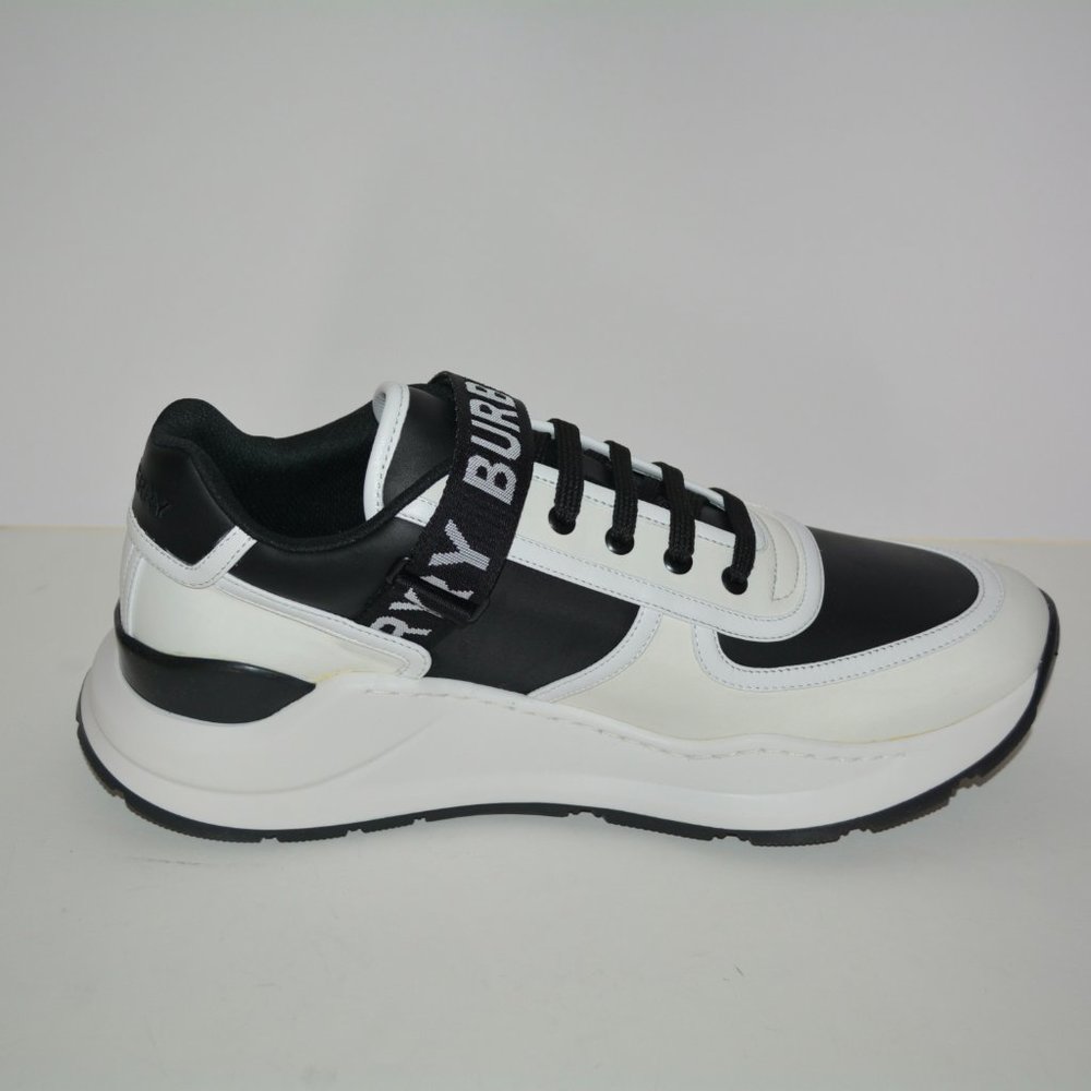 NWT BURBERRY RONNIE LOW TRAINER SNEAKERS - Picture 2 of 10